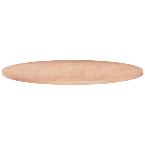 Okrugla stolna ploča Ø80x1,5 cm od netretirane hrastovine - Prirodna Ø 80 x 1.5 cm Cijena