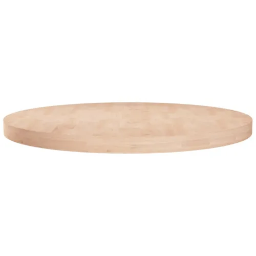 Okrugla stolna ploča Ø60x4 cm netretirana masivna hrastovina - Prirodna Ø 60 x 4 cm Cijena