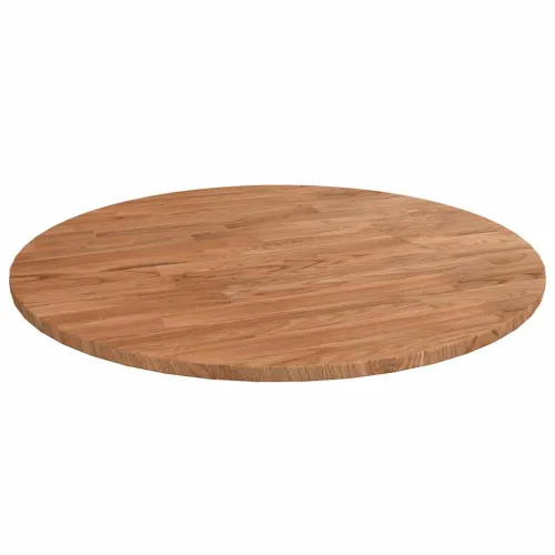 Okrugla stolna ploča smeđa Ø50x1,5 cm tretirana hrastovina - Svjetlosmeđa Ø 50 x 1.5 cm Cijena