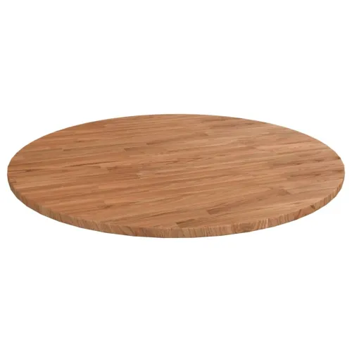 Okrugla stolna ploča smeđa Ø70x1,5 cm tretirana hrastovina - Svjetlosmeđa Ø 70 x 1.5 cm Cijena