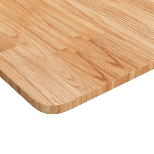 Četvrtasta stolna ploča smeđa 90x90x1,5 cm tretirana hrastovina - Svjetlosmeđa 90 x 90 x 1.5 cm Cijena