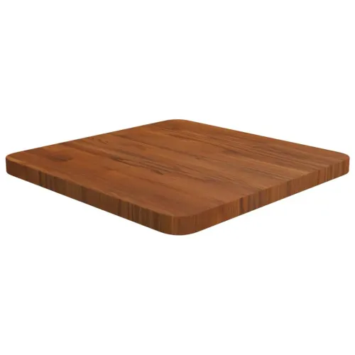 Četvrtasta stolna ploča smeđa 40x40x2,5 cm tretirana hrastovina - Tamno smeđa 40 x 40 x 2.5 cm Cijena