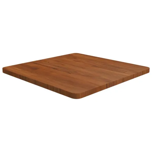 Četvrtasta stolna ploča smeđa 60x60x2,5 cm tretirana hrastovina - Tamno smeđa 60 x 60 x 2.5 cm 1 Tamno smeđa Cijena