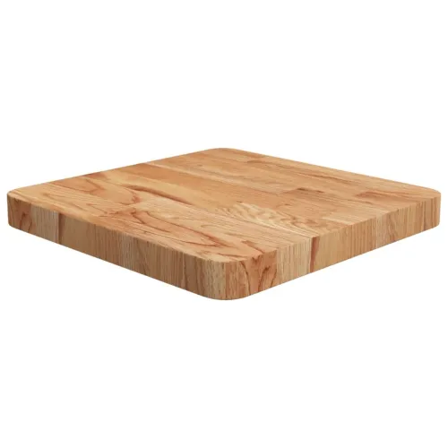 Četvrtasta stolna ploča smeđa 40x40x4 cm tretirana hrastovina - Svjetlosmeđa 40 x 40 x 4 cm Cijena