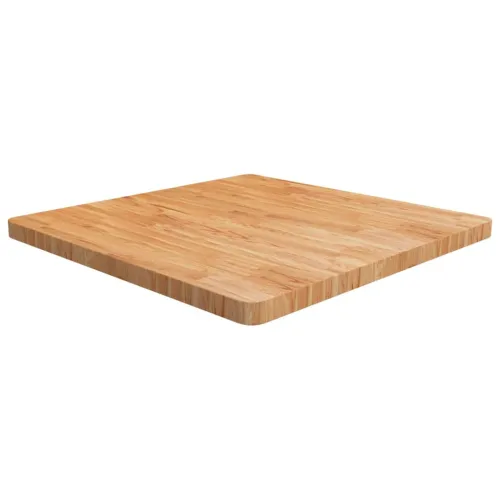 Četvrtasta stolna ploča smeđa 80x80x4 cm tretirana hrastovina - Svjetlosmeđa 80 x 80 x 4 cm Cijena