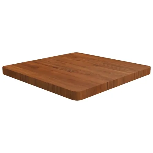 Četvrtasta stolna ploča tamnosmeđa 60x60x4 cm tretirani hrast - Tamno smeđa 60 x 60 x 4 cm Cijena