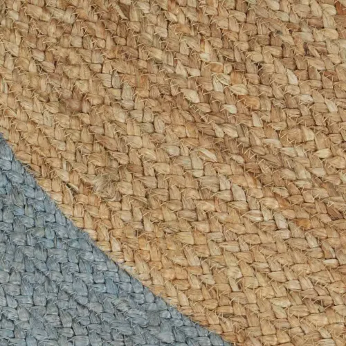 Ručno rađeni tepih od jute s maslinastozelenim rubom 240 cm - Maslinovo zelena 240 cm Cijena