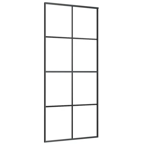 Klizna vrata s priborom 90 x 205 cm od ESG stakla i aluminija - 90 x 205 cm Mreže 4 x 2 Cijena