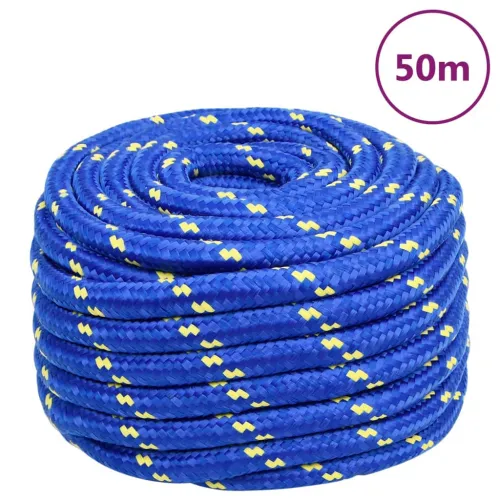Brodski konop plavi 20 mm 50 m od polipropilena - Plava 1 50 m 20 mm Cijena
