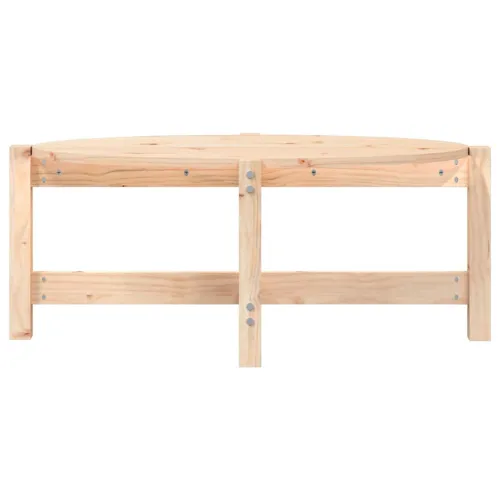 Stolić za kavu 87 x 48 x 35 cm od masivne borovine - Prirodna 87 x 48 x 35 cm 1 Cijena