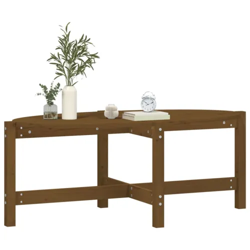 Stolić za kavu boja meda 118 x 63 x 45 cm od masivne borovine - boja meda 118 x 63 x 45 cm 1 Cijena
