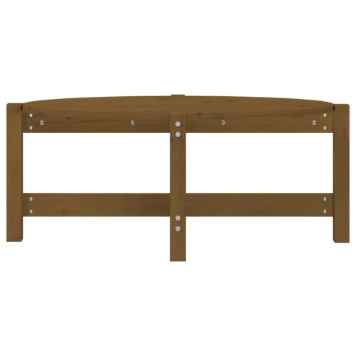 Stolić za kavu boja meda 87 x 48 x 35 cm od masivne borovine - boja meda 87 x 48 x 35 cm 1 Cijena