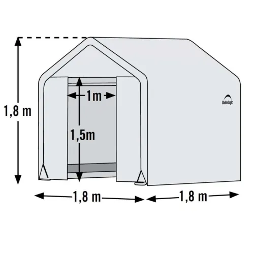 ShelterLogic - Plastenik 3,24 m² | BRANDED IN THE USA Cijena