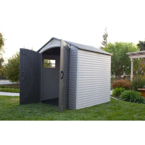 Lifetime - Plastična vrtna kućica Fox - Šupa - 4,53 m2 (215 x 214 x 228 cm) | BRANDED IN THE USA Cijena