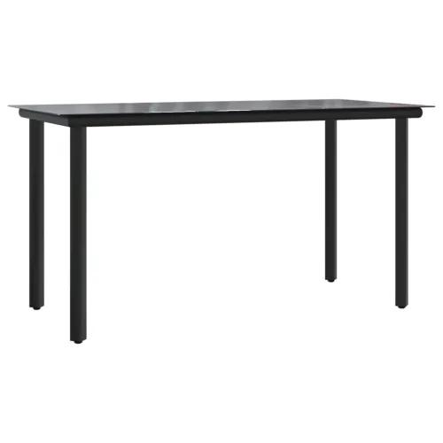 Vrtna garnitura - 5-dijelni vrtni blagovaonski set od poliratana - Smeđa Dužina stola 140 cm 4 Cijena