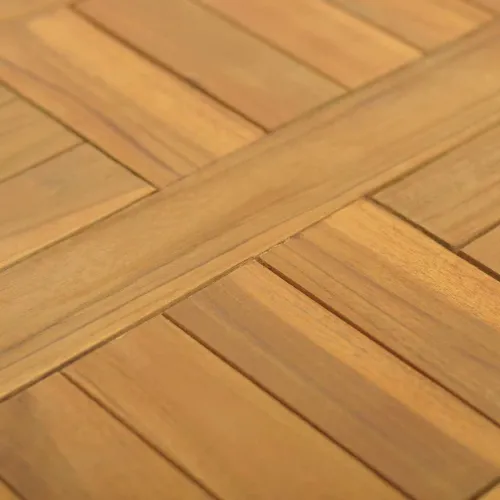 Četvrtasta stolna ploča 40 x 40 x 2,5 cm od masivne tikovine - 40 x 40 cm Četvrtasto Cijena