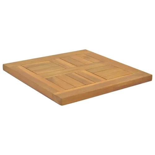 Četvrtasta stolna ploča 40 x 40 x 2,5 cm od masivne tikovine - 40 x 40 cm Četvrtasto Cijena