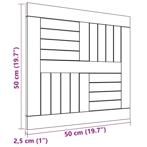 Četvrtasta stolna ploča 50x50x2,5 cm od masivne tikovine - 50 x 50 cm Četvrtasto Cijena