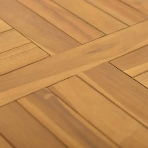 Četvrtasta stolna ploča 50x50x2,5 cm od masivne tikovine - 50 x 50 cm Četvrtasto Cijena