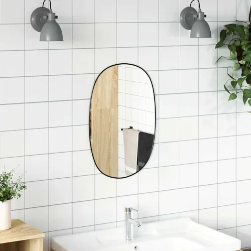 Zidno ogledalo crno 60x40 cm - Crna 60 x 40 cm 1 Cijena