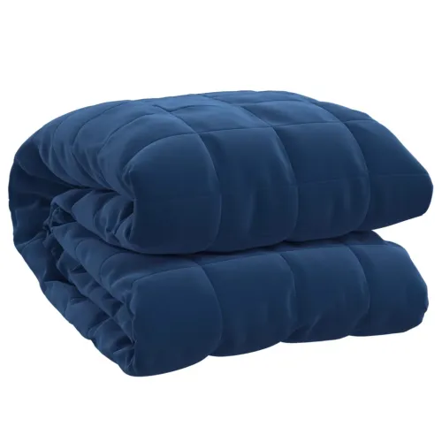 Teška deka plava 122x183 cm 5 kg od tkanine - Plava 122 x 183 cm 1 5 kg Cijena