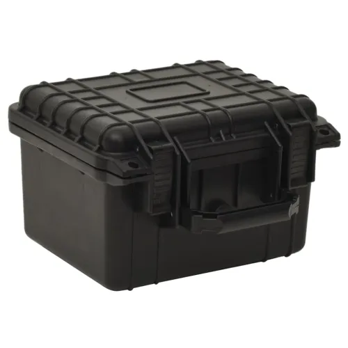 Prijenosni kovčeg crni 27 x 25 x 18 cm od PP-a - Crna 27 x 25 x 18 cm 27 x 25 x 18 cm Crna Cijena