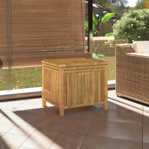 Vrtna kutija za pohranu 60 x 52 x 55 cm od bambusa - 60 x 52 x 55 cm 60 x 52 x 55 cm Cijena