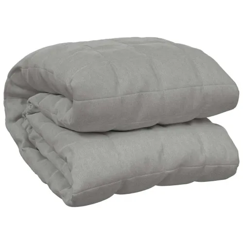 Teška deka siva 120 x 180 cm 9 kg od tkanine - Siva 120 x 180 cm 9 kg Cijena