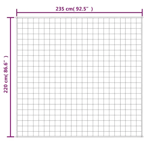 Teška deka siva 220x235 cm 11 kg od tkanine - Siva 220 x 235 cm 1 11 kg Cijena