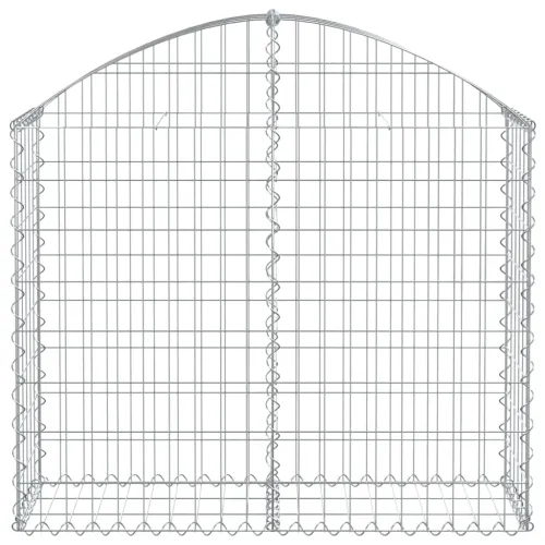 Gabion - Gabion ograde - Gabionska košara s lukom 100 x 30 x 80/100 cm pocinčano željezo - 100 x 30 x 80/100 cm Cijena