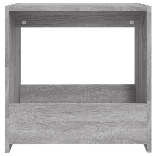 Bočni stolić boja sivog hrasta 50x26x50 cm konstruirano drvo - Sivi hrast sonoma Cijena
