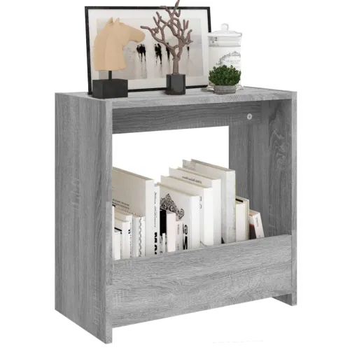 Bočni stolić boja sivog hrasta 50x26x50 cm konstruirano drvo - Sivi hrast sonoma Cijena
