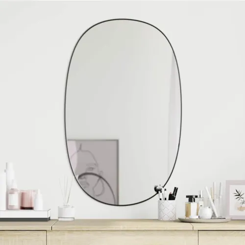 Zidno ogledalo crna 70x45 cm - Crna 70 x 45 cm 1 Crna Cijena