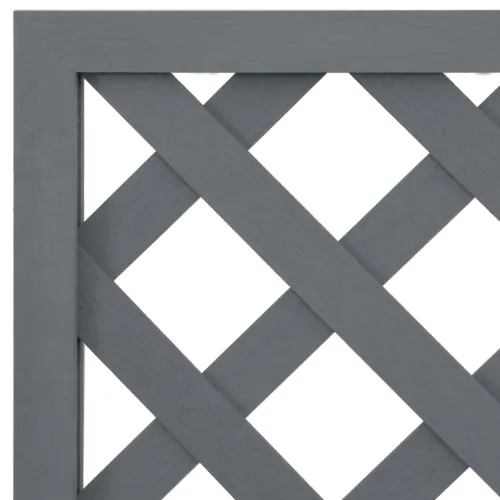 Sadilice s rešetkom 2 kom sive 65 x 33 x 135 cm WPC - Siva 65 x 33 x 135 cm 2 Cijena