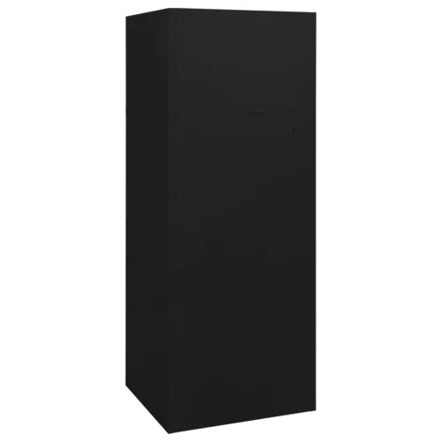 Ormarić za sedla crni 53 x 53 x 140 cm čelični - Crna 53 x 53 x 140 cm Cijena