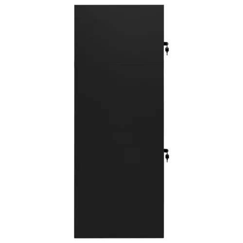 Ormarić za sedla crni 53 x 53 x 140 cm čelični - Crna 53 x 53 x 140 cm Cijena