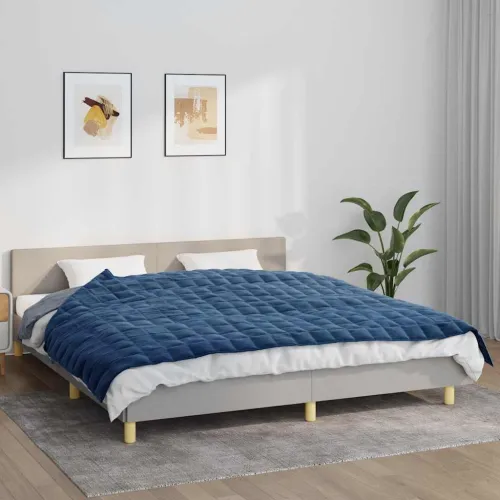 Teška deka plava 155x220 cm 11 kg od tkanine - Plava 155 x 220 cm 11 kg Cijena