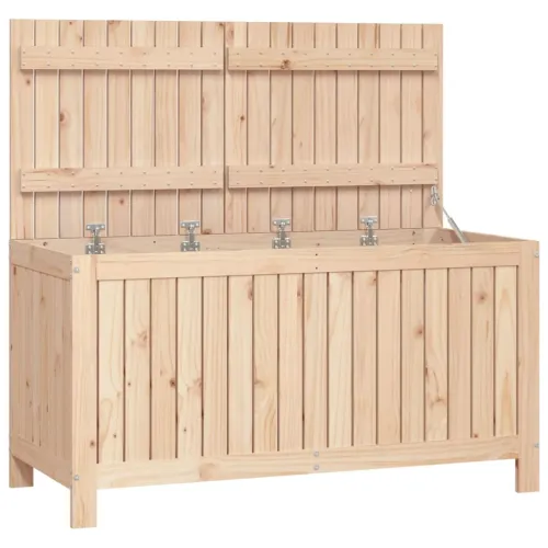 Vrtna kutija za pohranu 121x55x64 cm od masivne borovine - Prirodna boja bora 121 x 55 x 64 cm Prirodna boja bora 121 x 55 x 64  Cijena