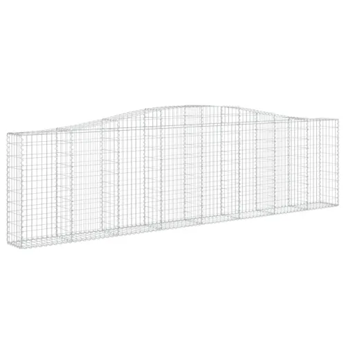 Gabion - Gabion ograde - Gabionska košara s lukom 400x30x100/120 cm pocinčano željezo - 400 x 30 x 100/120 cm 1 Cijena