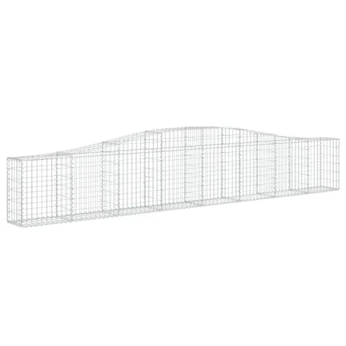 Gabion - Gabion ograde - Gabionska košara s lukom 400x30x60/80 cm pocinčano željezo - 400 x 30 x 60/80 cm 1 Cijena