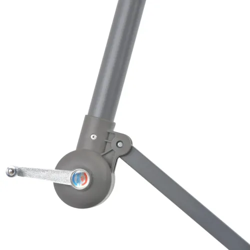 Konzolni vrtni suncobran s aluminijskim stupom 300 cm terakota - Terakota Cijena