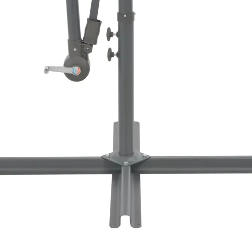 Konzolni vrtni suncobran s aluminijskim stupom 300 cm terakota - Terakota Cijena