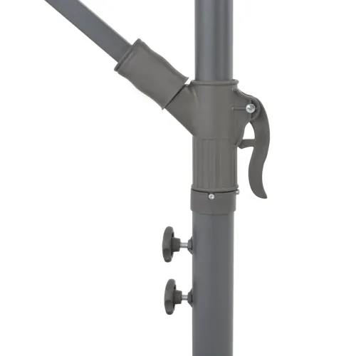 Konzolni vrtni suncobran s aluminijskim stupom 300 cm terakota - Terakota Cijena