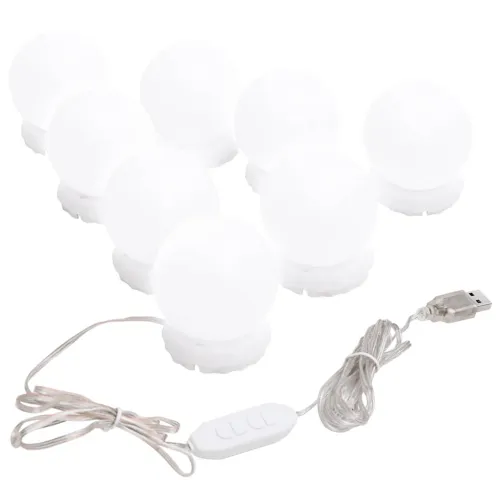 Svjetlo za ogledalo s 8 LED žarulja toplo i hladno bijelo Cijena