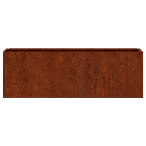 Zidne sadilice 2 kom boja hrđe od čelika COR-TEN 53x10x17 cm Cijena