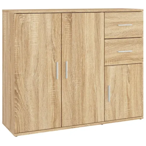 Komoda Sonoma hrast 91x29,5x75 cm Konstruirano drvo - sonoma hrast 1 Sonoma hrast Cijena