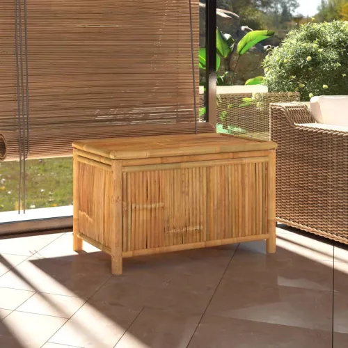 Vrtna kutija za pohranu 90 x 52 x 55 cm od bambusa - 90 x 52 x 55 cm 90 x 52 x 55 cm Cijena