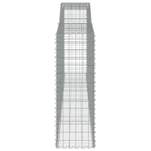Gabion - Gabion ograde - Gabionska košara s lukom 400x50x140/160 cm pocinčano željezo - 400 x 50 x 140/160 cm 1 Cijena