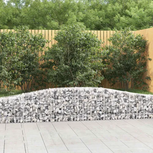 Gabion - Gabion ograde - Gabionska košara s lukom 400x30x40/60 cm pocinčano željezo - 400 x 30 x 40/60 cm 1 Cijena