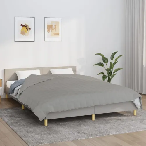 Teška deka siva 220x230 cm 11 kg od tkanine - Siva 220 x 230 cm 11 kg Cijena